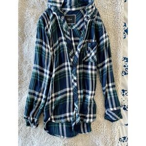 Rails Button long-sleeve plaid button-down shirt